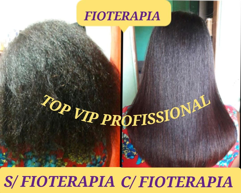 Top Vip Cosmetic Topterapia Brazilian Keratin Treatment - 1000ml Progressive Brush, Straightening & Thermal Sealing